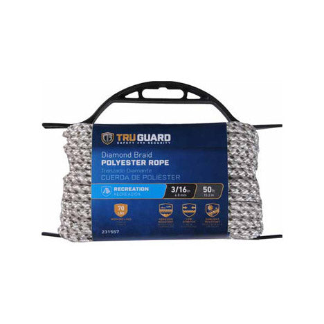 True Value 642751 TG 3/16X50' POLY ROPE