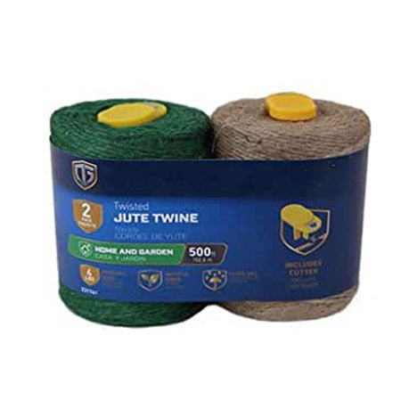 True Value 642081 TG 2PK JUTE TWINE