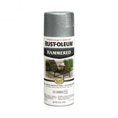 TRUE VALUE 7213-830 Stops Rust, 12 Oz Silver Hammered Spray Paint, Voc Compliant