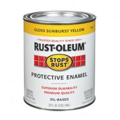 TRUE VALUE 7747-502 Qt Yel Enamel Gls Paint