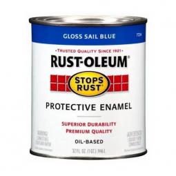 TRUE VALUE 7724-502 Qt Blu Enamel Gls Paint