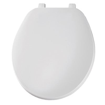 True Value 92B000 Mayfair Round Plastic Toilet Seat, White