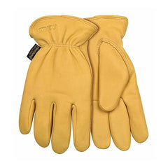 True Value 90HKM Medium Men's Full-Grain Deerskin Leather Gloves