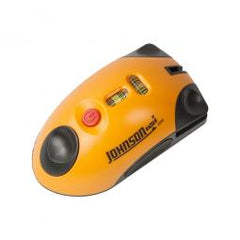 TRUE VALUE 9250 Johnson Mouse Laser Level, With Reusable Adhesive Strip & Batts.