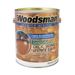 True Value ADSLT-GL Woodsman Acrylic Latex Deck Stain Solid-Color Light Base 1-Gal.