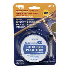 TRUE VALUE AM51011 Alpha Metals 2-oz. Non-Electrical Acid Paste, Flux & Brush