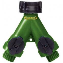 TRUE VALUE AY2FFGT Green Thumb Premium 2-Way Full-Flow Manifold