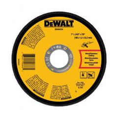 True Value DWA8054 DeWalt Metal Cut-Off Wheel, 7-In. x .045-In. x 7/8-In.