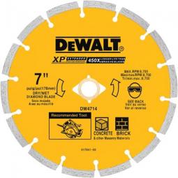 TRUE VALUE DW4714T DeWalt Diamond Wheel, Segmented, 7-In.