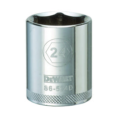 TRUE VALUE DWMT86524OSP 1/2DR 24MM 6PT SOCKET