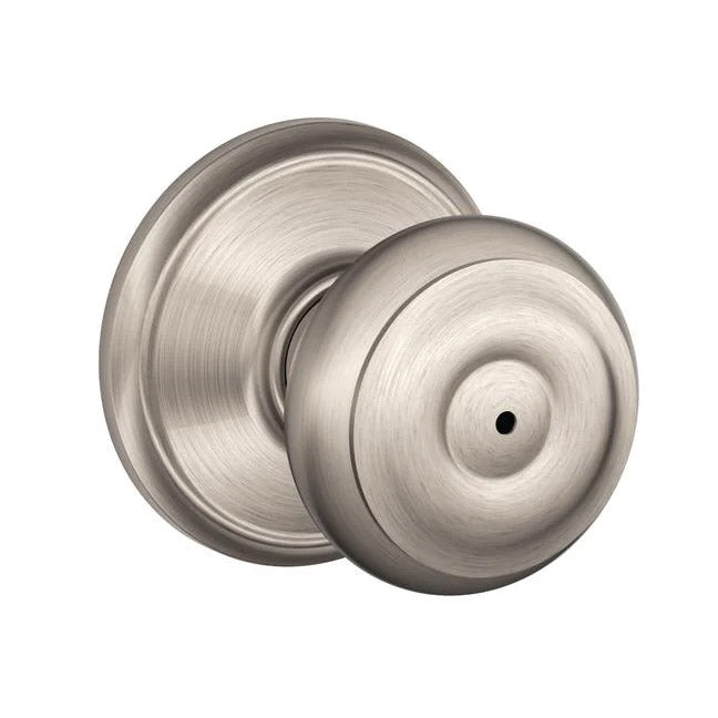 True Value F40V GEO 619 Schlage Satin Nickel Georgian Privacy Lockset