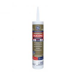 TRUE VALUE GE5040 GE Silicone II Kitchen & Bath Caulk, Clear, 10.1-oz.