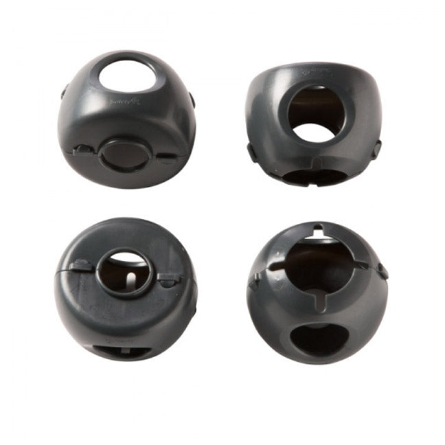 TRUE VALUE HS199 Safety 1st Grip N' Twist Door Knob Cover, 4-Pk.