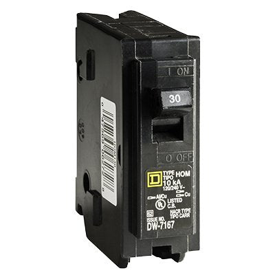 TRUE VALUE HOM130CP Square D Homeline 30-Amp Single-Pole Circuit Breaker