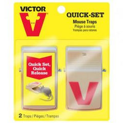 TRUE VALUE M137 Victor Mouse Trap, 2-Pk.