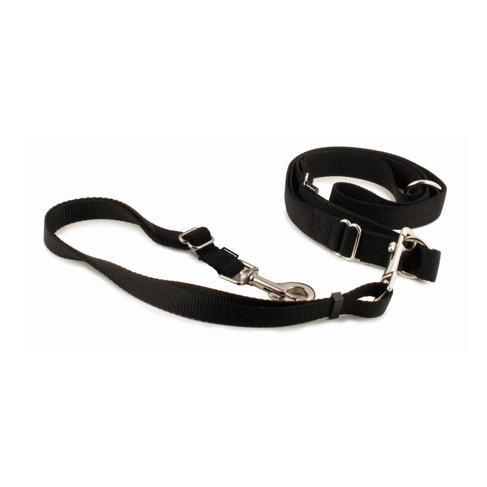 TRUE VALUE LSH-HF-BLK BLK HAND FREE DOG LEASH