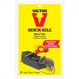 TRUE VALUE M140S Victor Quick Kill Mouse Trap, 2-Pk.