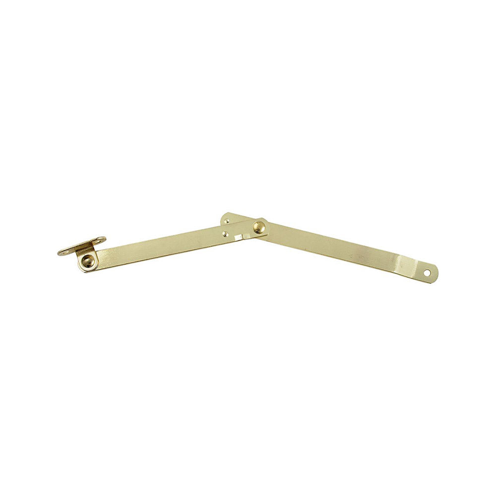 TRUE VALUE N208-629 BRT Brass RH Fold Support