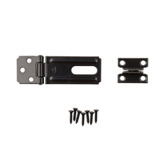 TRUE VALUE N305-953 3-1/4 Black Safety Hasp TV771446