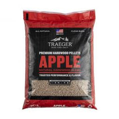 True Value PEL313 Traeger Barbeque Pellets Apple Hardwood 20-Lb. Bag