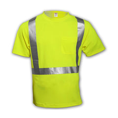 True Value S75022.3X XXXL Lime Yellow ANSI 107 Class II Shirt