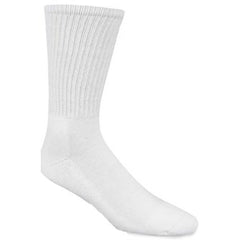 True Value S1077-051-XL Wigwam Athletic Socks Crew White Men's XL 3-Pk.