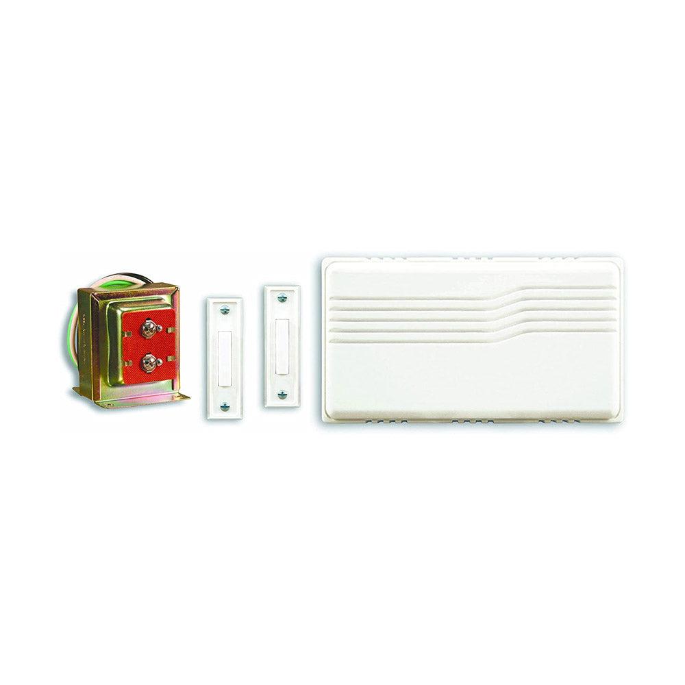 True Value SL-27102-02 White Doorbell Contractor Kit