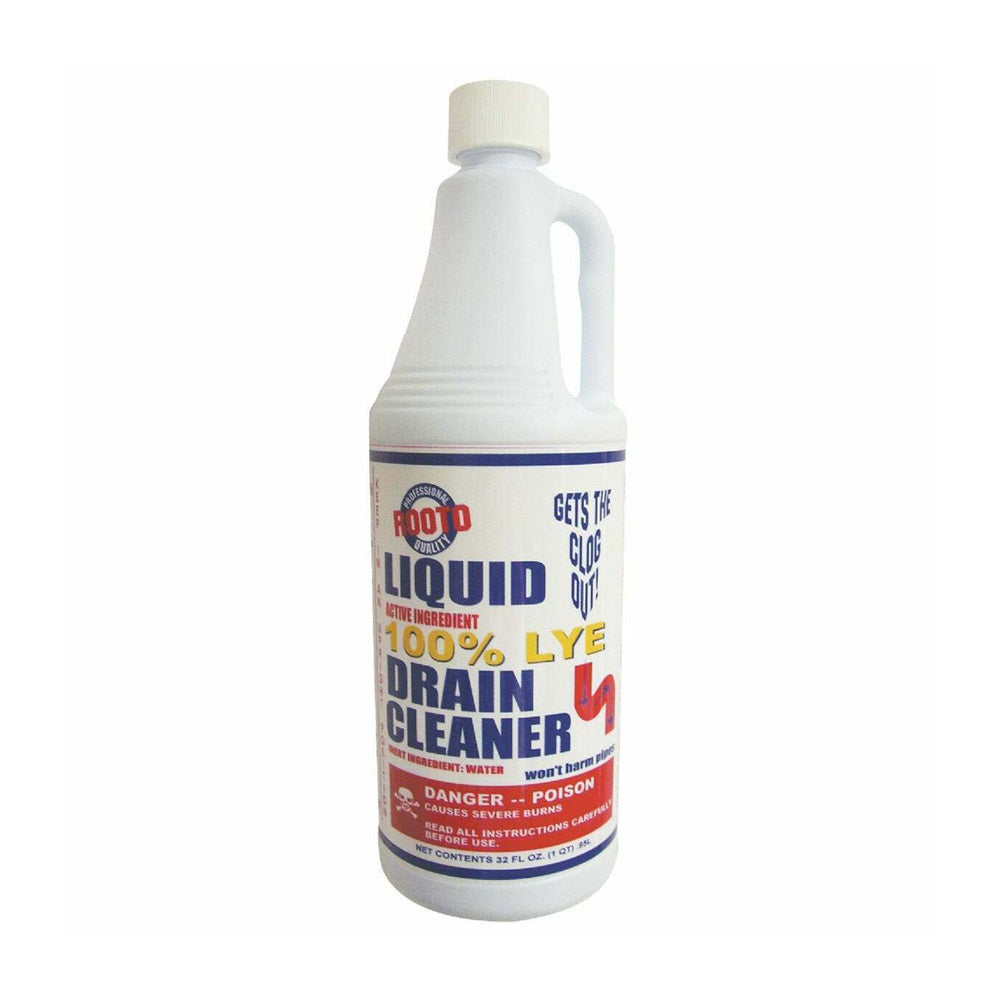 TRUE VALUE TV203414 Liquid Drain Cleaner, 1-Qt.