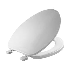 True Value TV258141 WHT Elong Toilet Seat