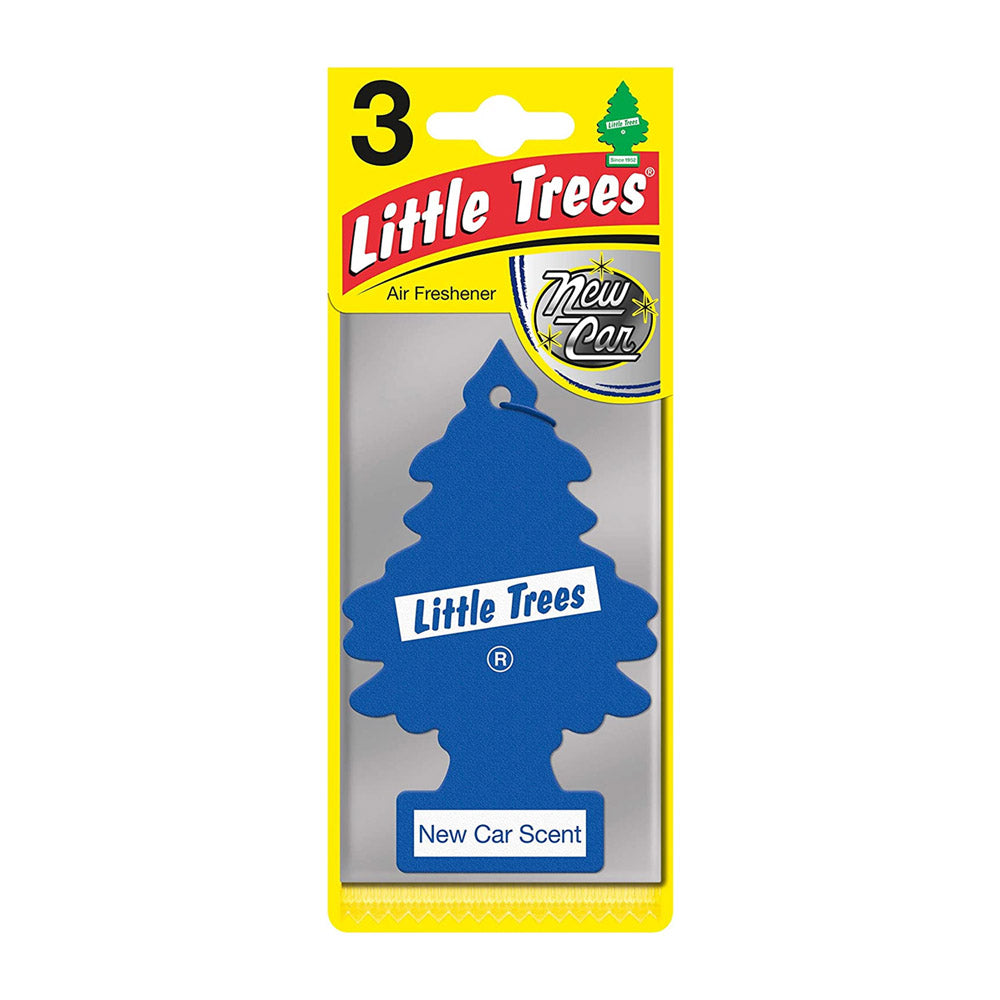 True Value U3S-32089 3-Pak New Car Scent Little Tree Air Fresheners