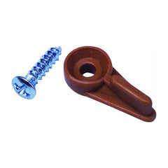 TRUE VALUE WP8831C Brown Nylon Clip 1/2 by 7/8