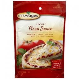 True Value W539-J4425 Mrs. Wages Tomato Sauce & Canning Mix, Pizza Sauce, 5-oz.