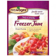 TRUE VALUE W599-H3425 Mrs. Wages Jam & Glaze Mix No Cook Freezer Jam Pectin 1.59-oz.