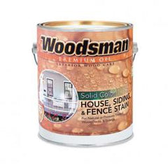 True Value WSOV27-GAL Woodsman Oil House & Trim Stain, Solid-Color, Brown, 1-Gal.