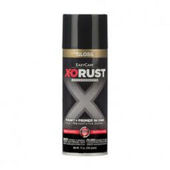 TRUE VALUE XOP2-AER X-O Rust Anti-Rust Enamel Paint & Primer Black Gloss 12-oz Spray