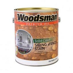 True Value WSOVLT-GAL Woodsman Oil House & Trim Stain Solid-Color Light Base 1-Gal.