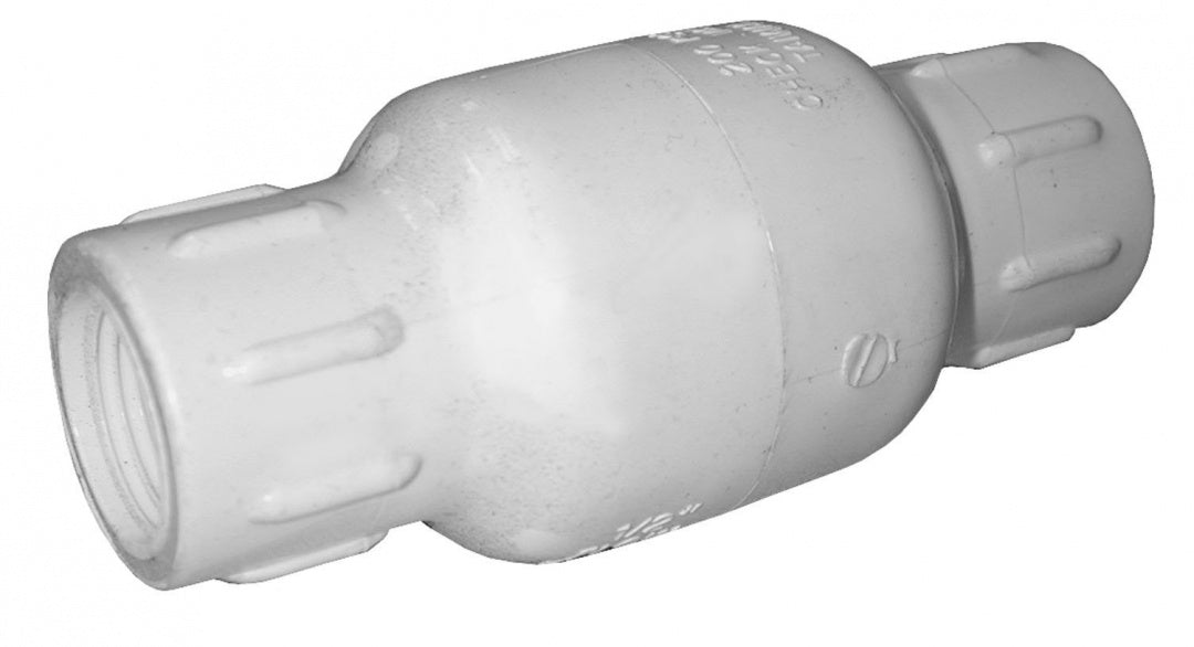 JONES STEPHENS CORP C31075 3/4 IPS PVC CHECK VALVE