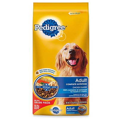 True Value 10112422 Pedigree Dog Food, Dry, Adult, 46.8-Lbs.