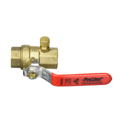 TRUE VALUE 107-753NL 1/2 BRS S&W Ball Valve