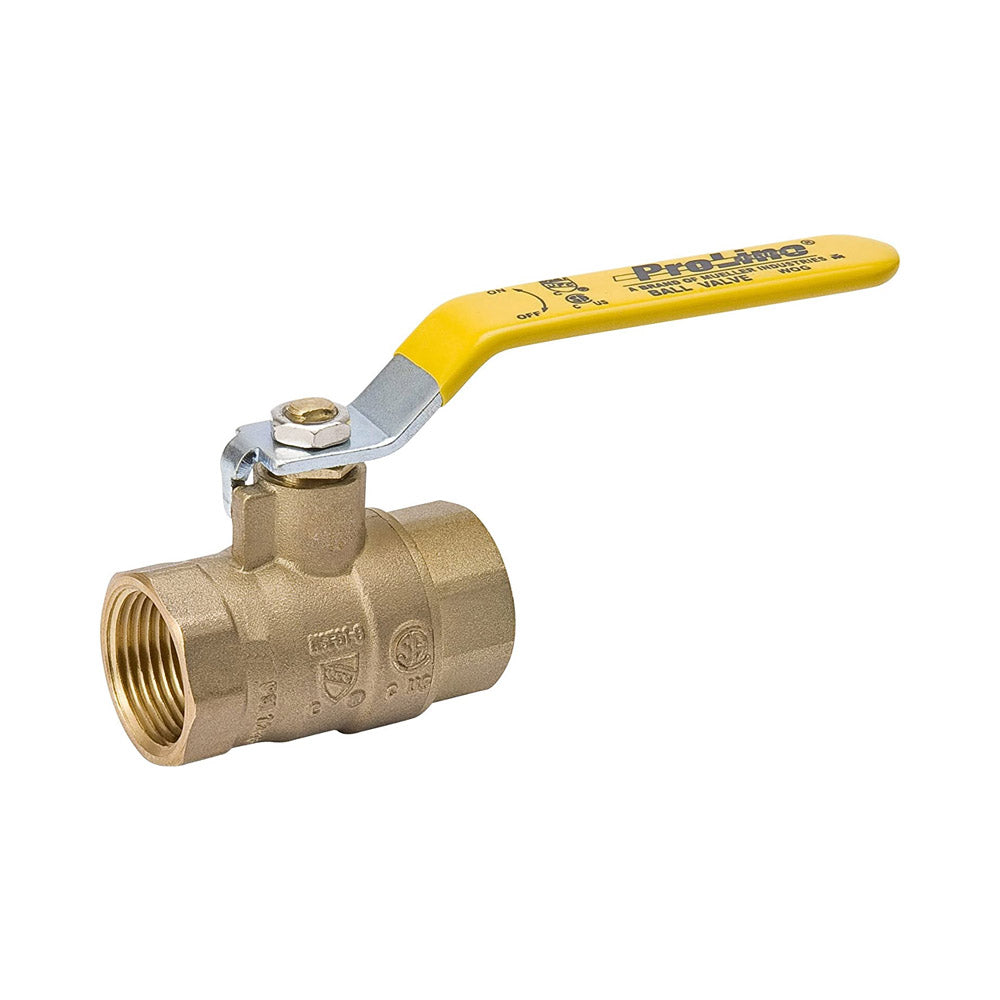 True Value 107-811NL 1/4 BRS FPT BALL VALVE