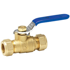 TRUE VALUE 107-024NL 111-1-34-34 3/4 Inch Compression, x Compression, Ball Valve