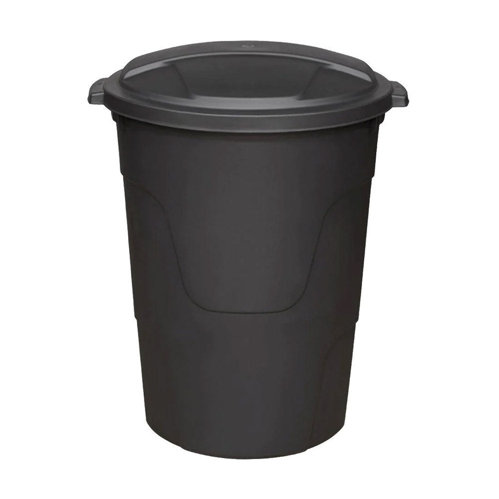 TRUE VALUE 1332BLK-TV 32GAL BLK TRASH CAN/LID