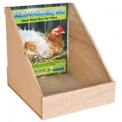 True Value 1492 Chick-N-Nesting Box, Plywood, 11 x 12-3/4 x 12-1/2-In.