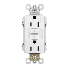 True Value 1597WCCD12 Pass & Seymour GFCI Outlet, 15A, White