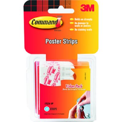 TRUE VALUE 17024-TVP Command 60-Pack Poster Strip Pack