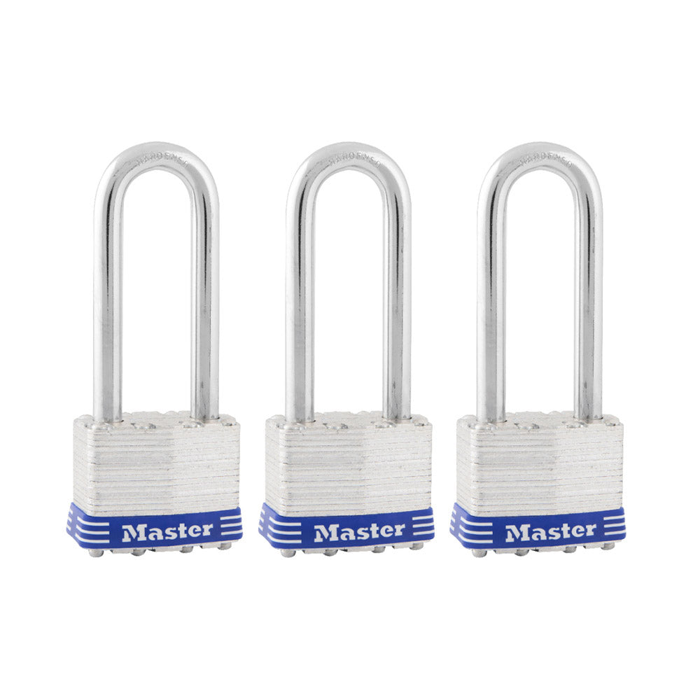 TRUE VALUE 1TRILJ 3PK 1-3/4 Padlock