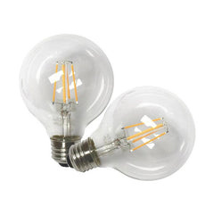 TRUE VALUE 23344 GE 2PK 5W LED G25 BULB