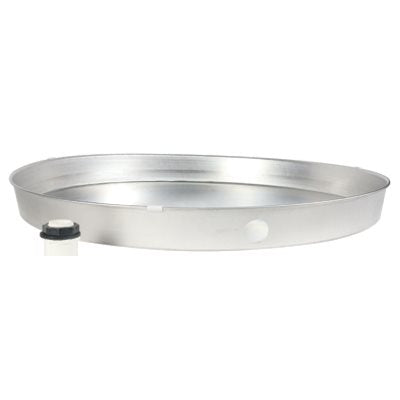 TRUE VALUE 20840 Camco Water Heater Drain Pan With Fitting Aluminum 22 x 2.25-In. 20840