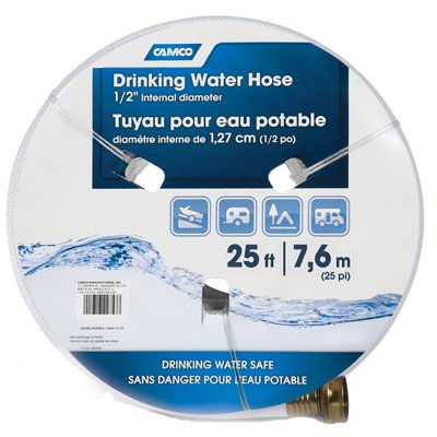 TRUE VALUE 22735 Camco RV Drinking Water Hose 25-Ft.