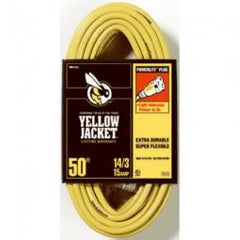 TRUE VALUE 2884 Yellow Jacket 50-Ft. 15A 12 Gauge Extension Cord